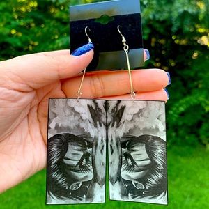 NWT Anime Manga Character Earrings